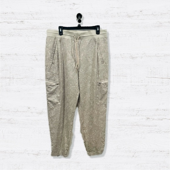 Athleta Venture Printed Jogger Pants Viper Gray Plus Size 14 - Picture 4 of 7